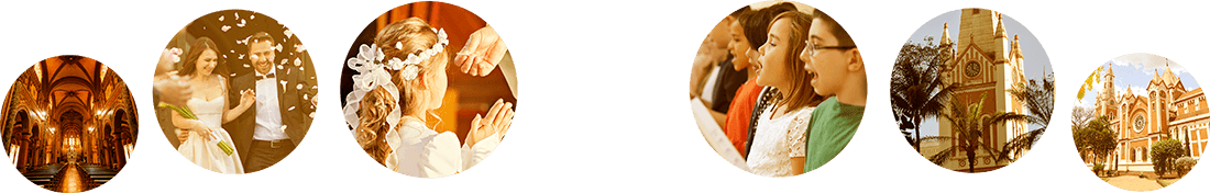 Imagem de fundo com várias fotos